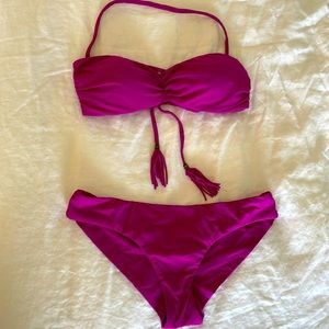 Sofia by VIX Bikini Magenta Small